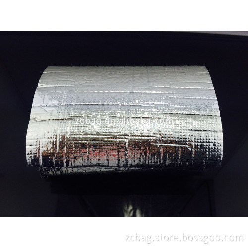 aluminum foil epe foam insulation aluminum foil woven fabric metallic knitted epe foam fabric